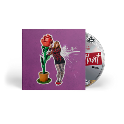 CD jewelcase avec cover alternative rose et un booklet de 12 pages